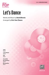 Let's Dance SATB choral sheet music cover